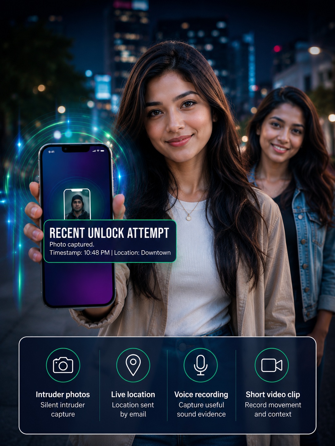 SafeMyPhone Android anti-theft and recovery app preview